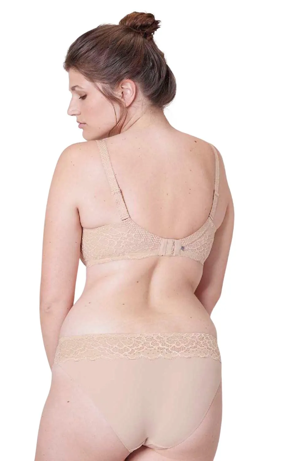 Simone Perele Caresse Bikini Brief, Peau rosée (12A720)