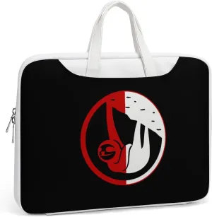 Sloth Leather Bag Laptop Case Slim Water Resistant Computer Bags with Handle Briefcase for Work