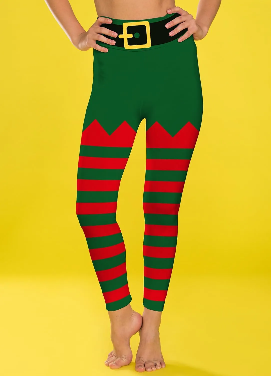 Sugar Skull Leggings - Soft Brushed High Waisted Halloween & Christmas Leggings for Women
