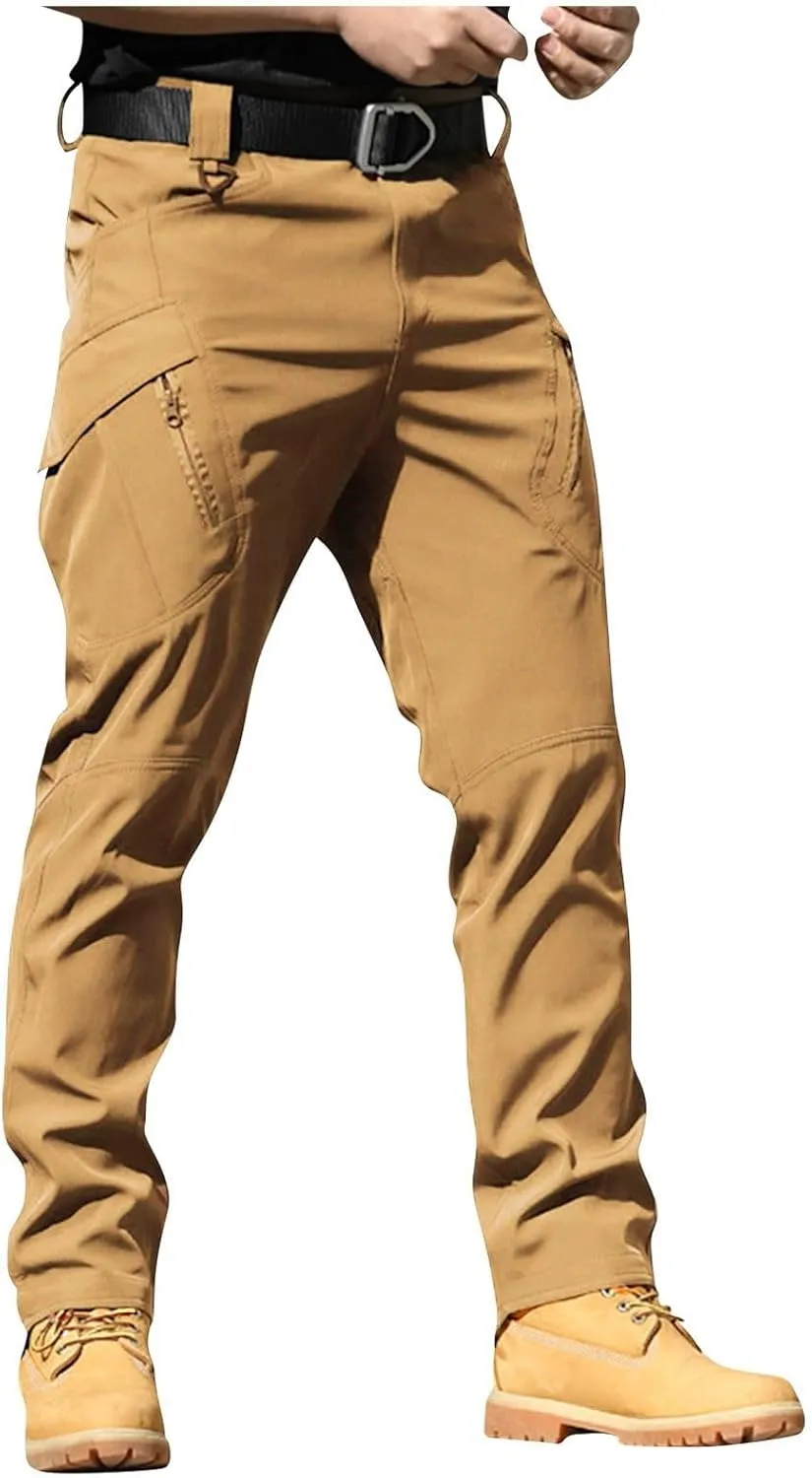 Summer Cargo Pants for Men, Utility Trendy Fit Outdoor Mens Work Pants