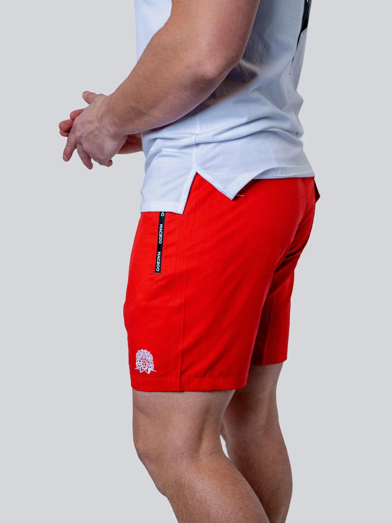 Swim Lion Solid Red