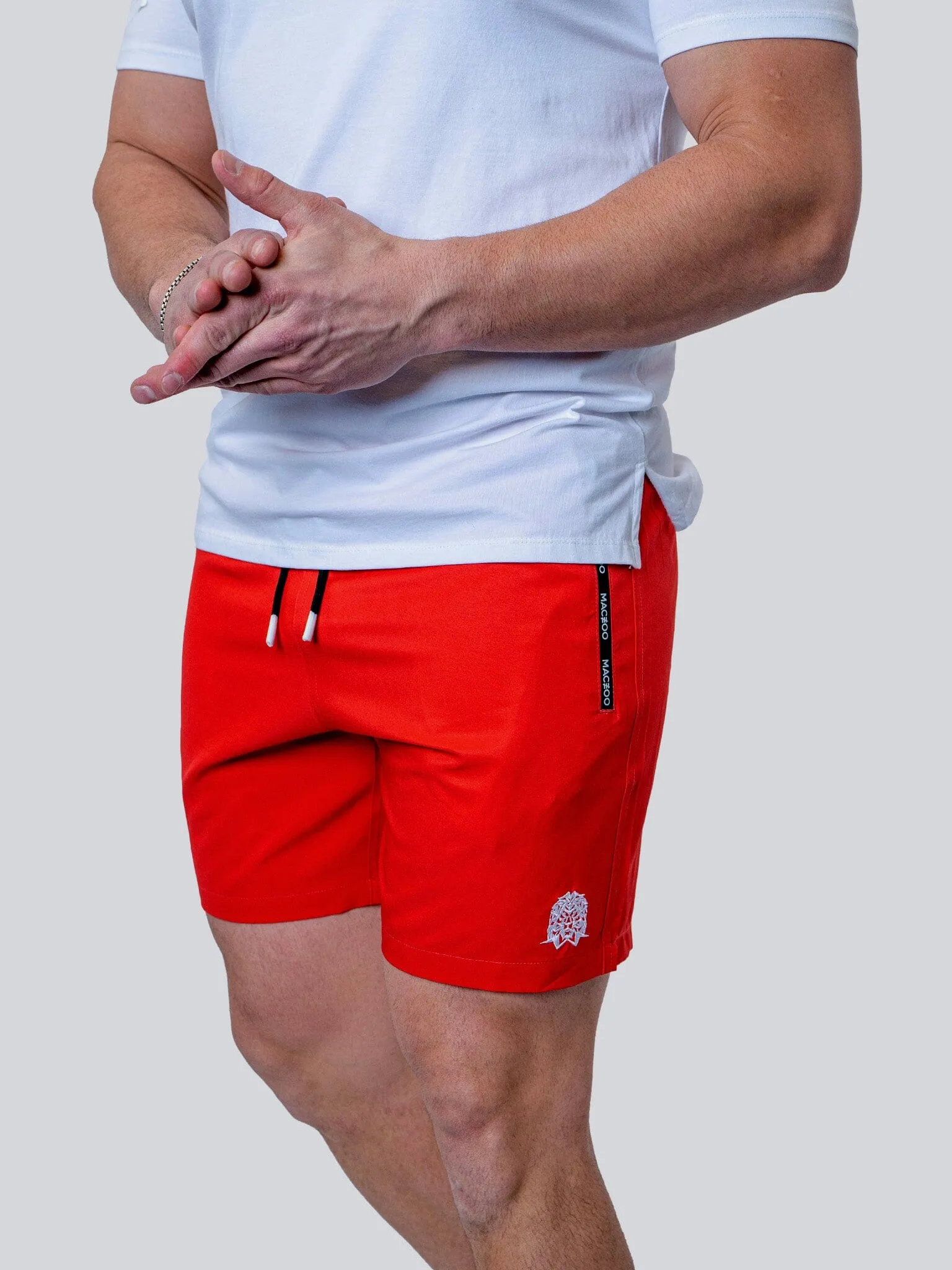 Swim Lion Solid Red