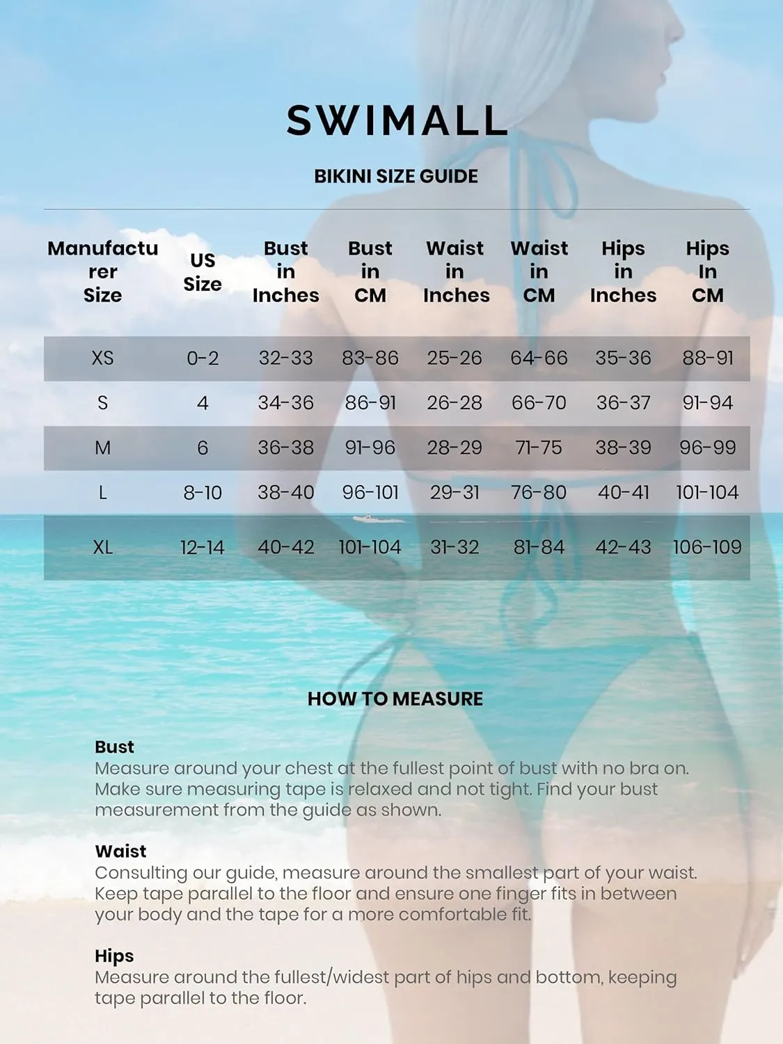 swimall Women's Thong Bikini Set High Cut Triangle Swimsuit Beads Tie Side Sexy Two Piece Bathing Suit