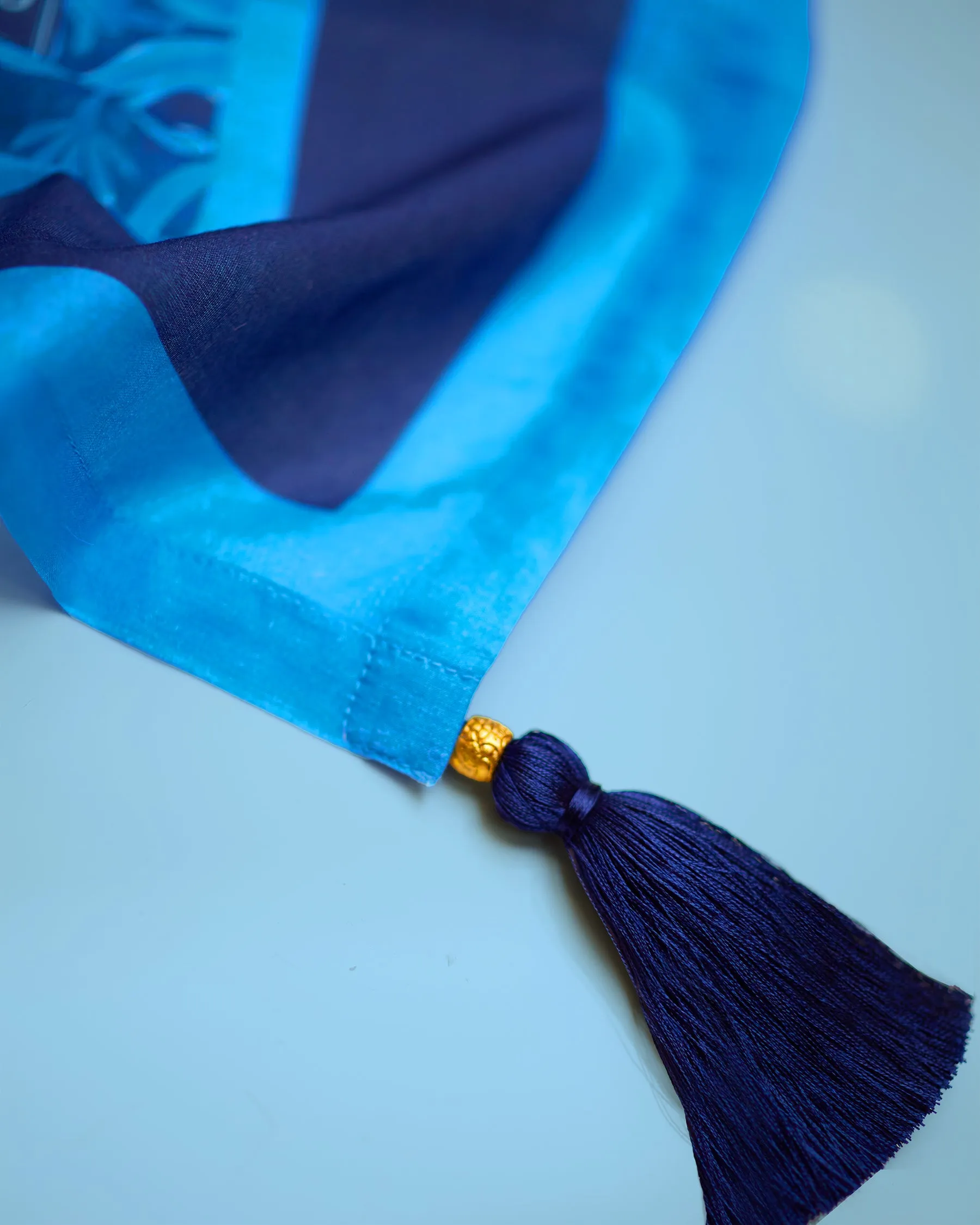 Thetis Organic Cotton Pareo in Mediterranean Blue
