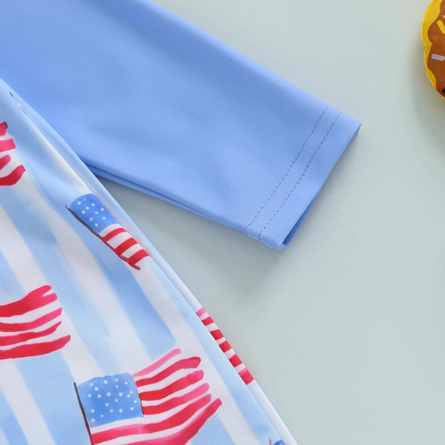 Toddler Baby Boy Swimsuit One Piece Swimwear Shark Short Sleeve Zipper Rash Guard Infant Bathing Suit