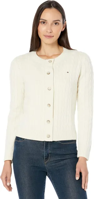 Tommy Hilfiger Adaptive Sandra Rib Color-Block Cardigan