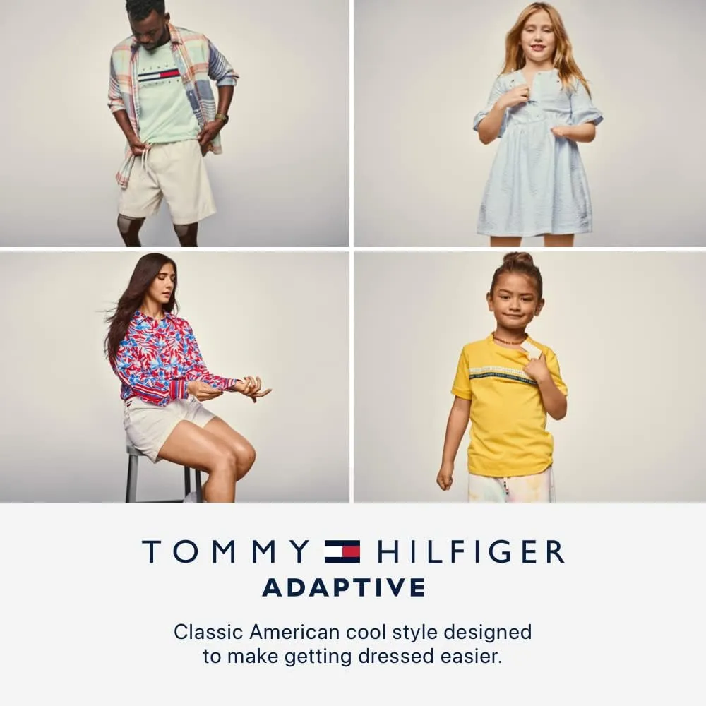 Tommy Hilfiger Adaptive Sandra Rib Color-Block Cardigan