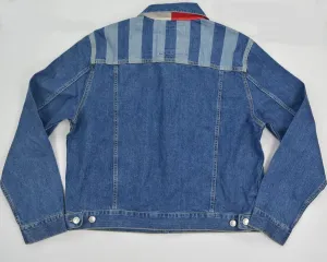 Tommy Hilfiger Tommy Jeans Men's Denim Utility Jacket, Sign tommy, XLarge