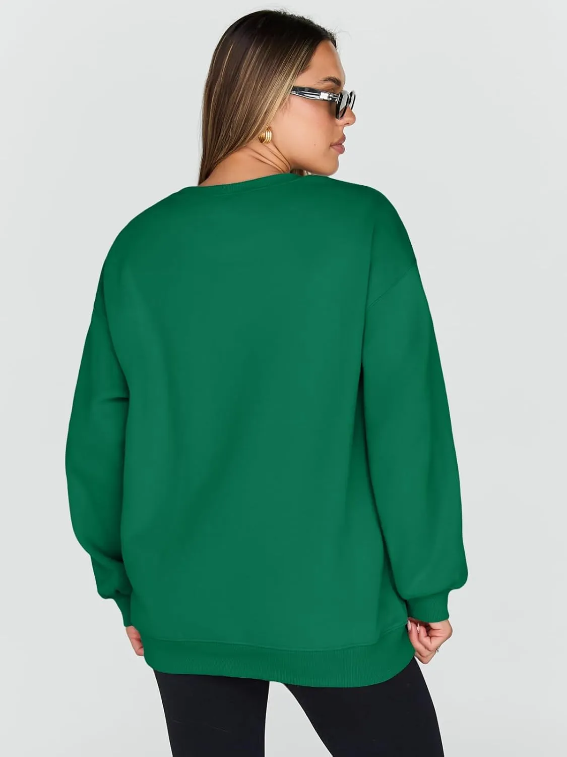Trendy Queen Sweatshirts for Women Hoodies Oversized Crewneck Tops Sweaters Comfy Fall Winter Outfits Clothes 2025 Fashion