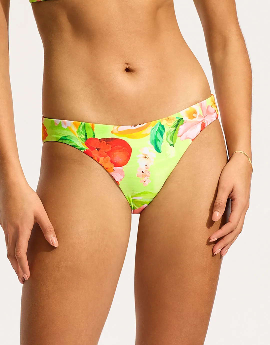 Tropique Hipster Bikini Pant - Aloe Gel