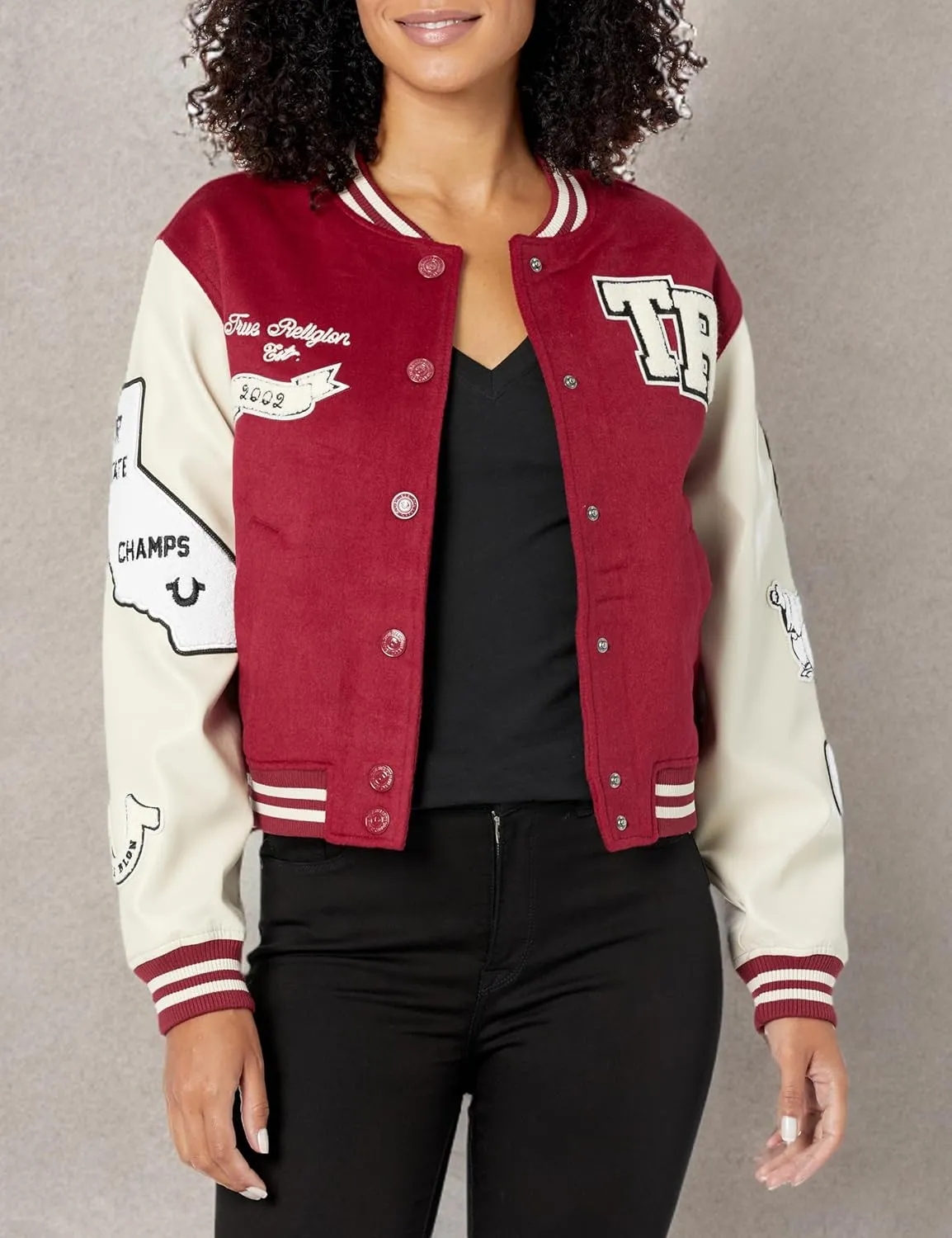 True Religion Women's True Varsity Jacket