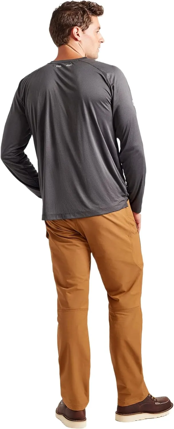 TRUEWERK Men's Work Pants - T2 WerkPant Technical Workwear, Water Resistant, Lightweight, Multi-Pocket with 4-Way Stretch