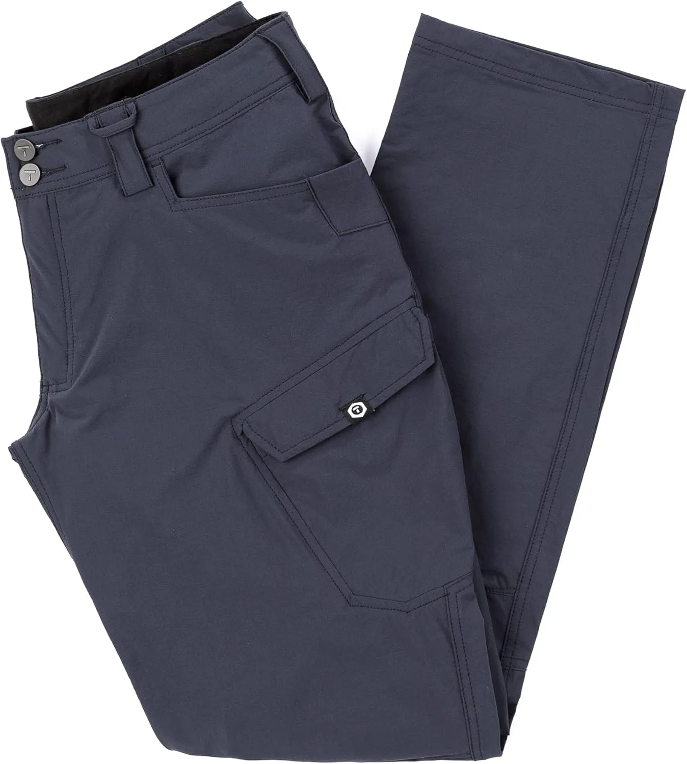 TRUEWERK Men's Work Pants - T2 WerkPant Technical Workwear, Water Resistant, Lightweight, Multi-Pocket with 4-Way Stretch