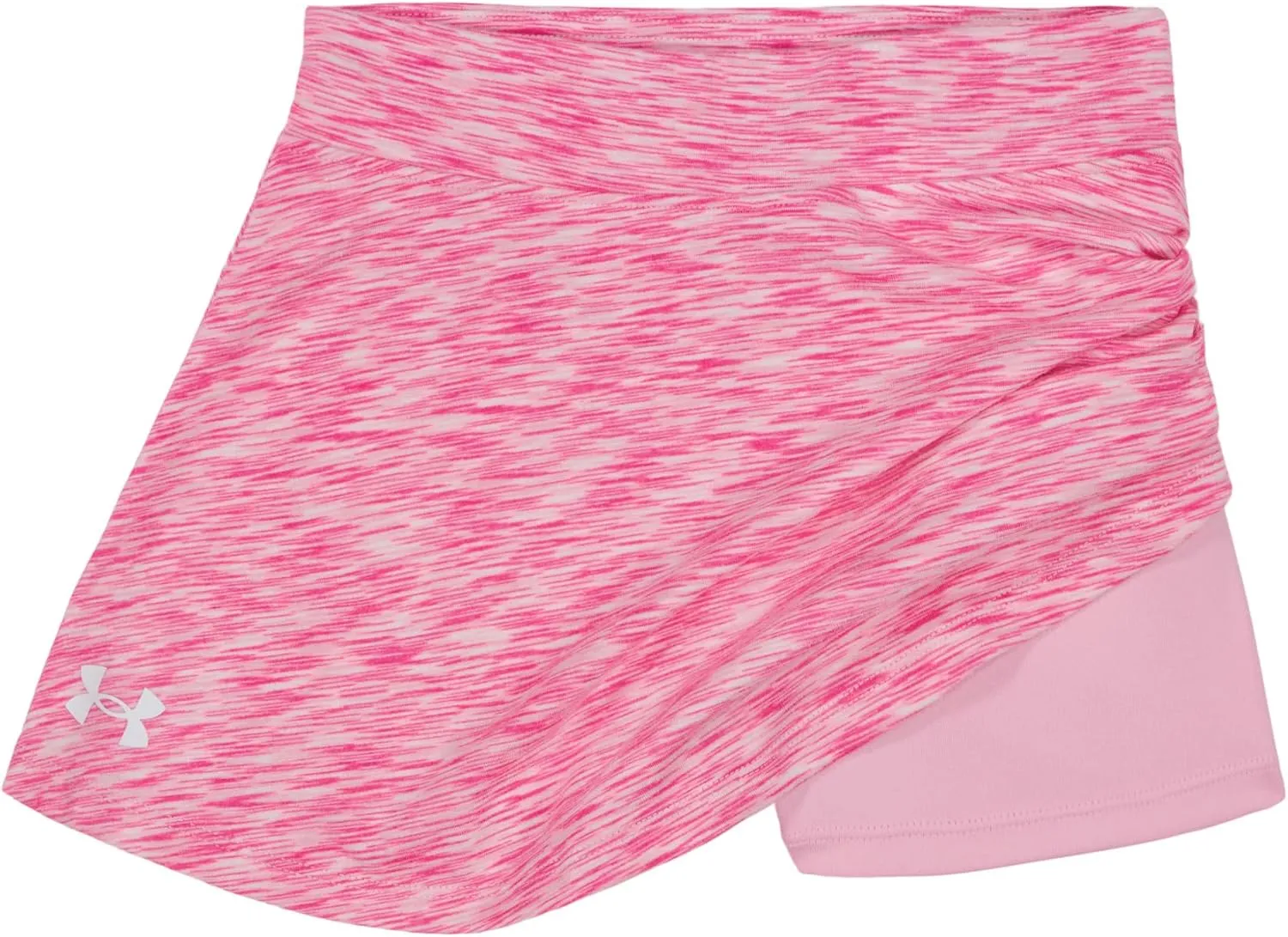 Under Armour girls Short Sleeve Shirt and Shorts Set, Durable Stretch and Lightweight