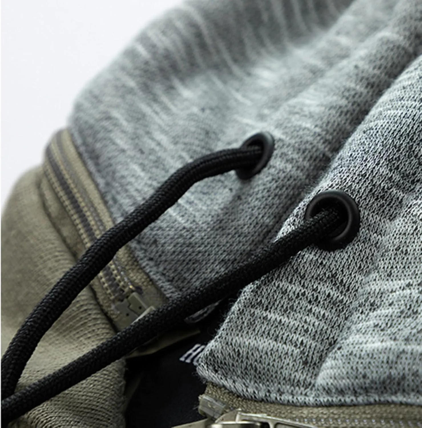 Varsity Jacket Men Diamond Quilted Jackets Winter Warm Padded Cotton Coat Outdoor Casual Zip Up Outerwear with Removable Hood