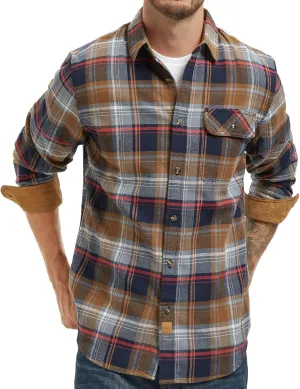 Westbro? Mens Flannel Shirts Long Sleeve Button Down Flannel Shirt for Men Plaid Shirt Mens Button Up Shirts Long Sleeve