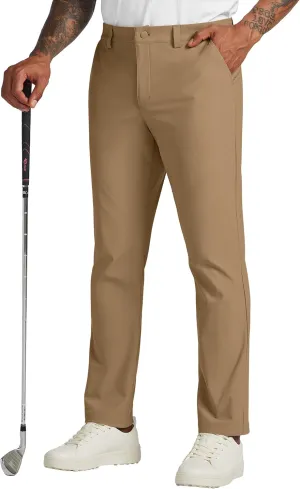 Willit Mens Golf Pants Stretch Dress Pants Quick Dry Work Business Slacks Casual Pants with 4 Pockets 30"/32"/34"