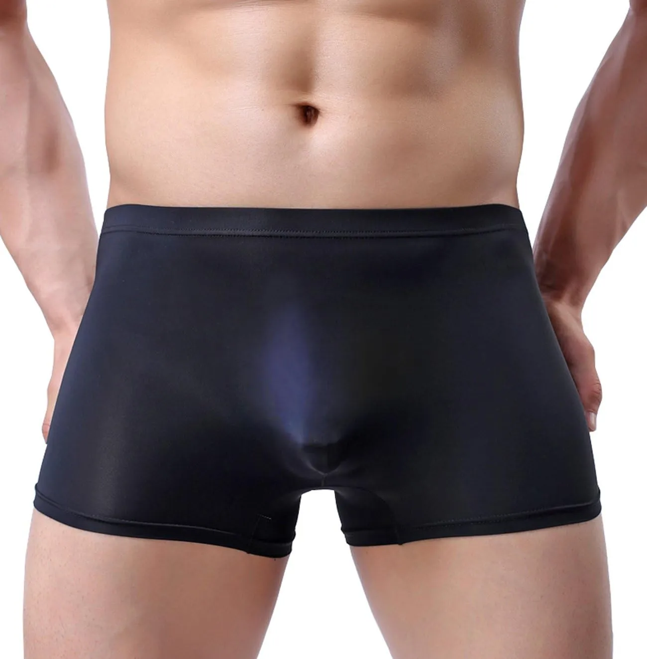 WINDAY Men Briefs Breathable Ice Silk Boxer Bikinis and Briefs N05