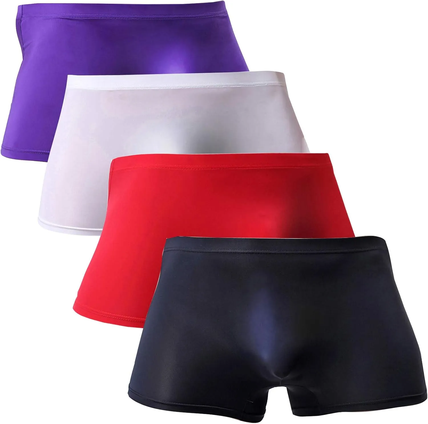 WINDAY Men Briefs Breathable Ice Silk Boxer Bikinis and Briefs N05