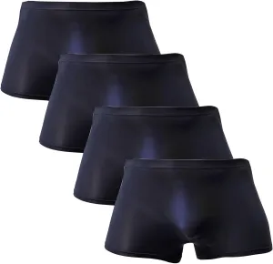 WINDAY Men Briefs Breathable Ice Silk Boxer Bikinis and Briefs N05