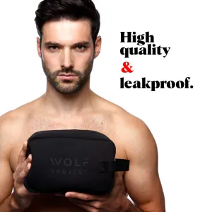 Wolf Project Neoprene Dopp Kit For Men, Toiletry Bag, Travel Kit, Accesories Organizer, Water Resistant
