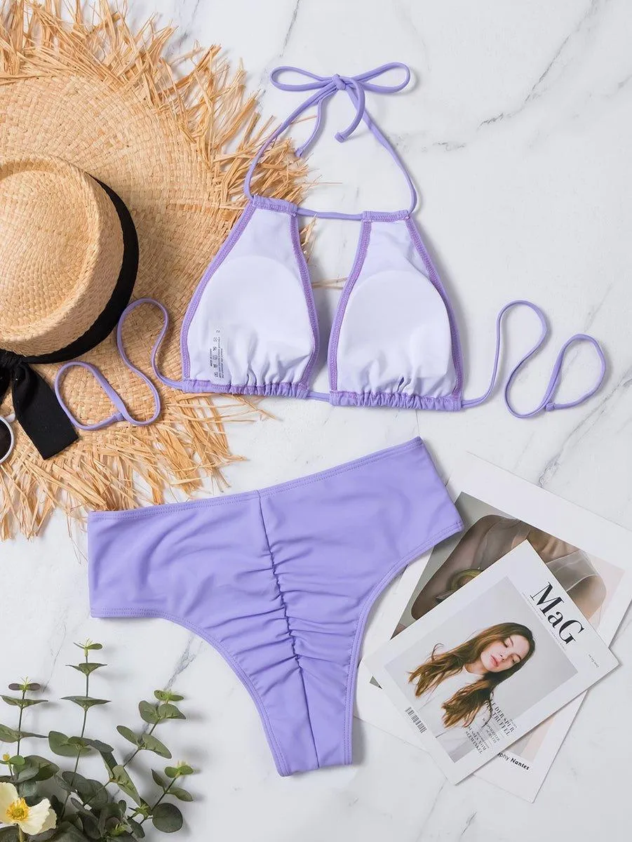 Women's High Waisted Bikini Set | Chic Swimwear for Ladies