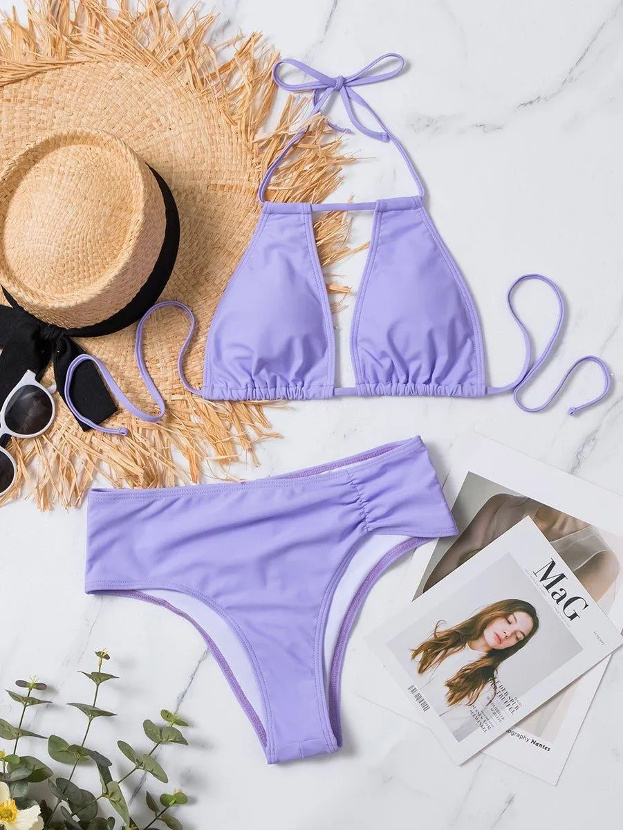 Women's High Waisted Bikini Set | Chic Swimwear for Ladies