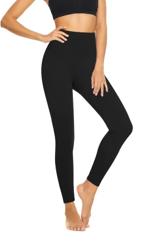 Women's High Waisted Yoga Leggings - Buttery Soft Tummy Control Workout Tights for Gym, Running & Athletic Wear