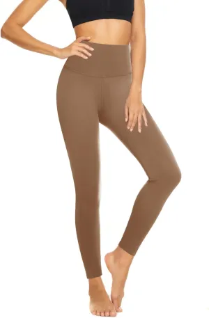 Women's High Waisted Yoga Leggings - Buttery Soft Tummy Control Workout Tights for Gym, Running & Athletic Wear