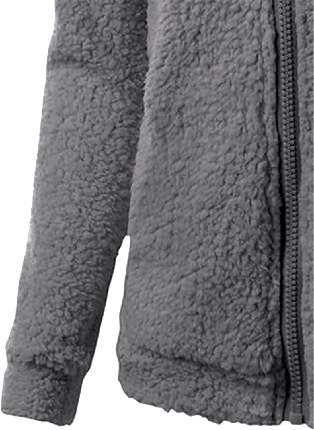 Womens Hooded Winter Coats 2022 Fashion Solid Soft Warm Zipper Wool Coat With Pocket Lightweight Slim Sweater Jacket