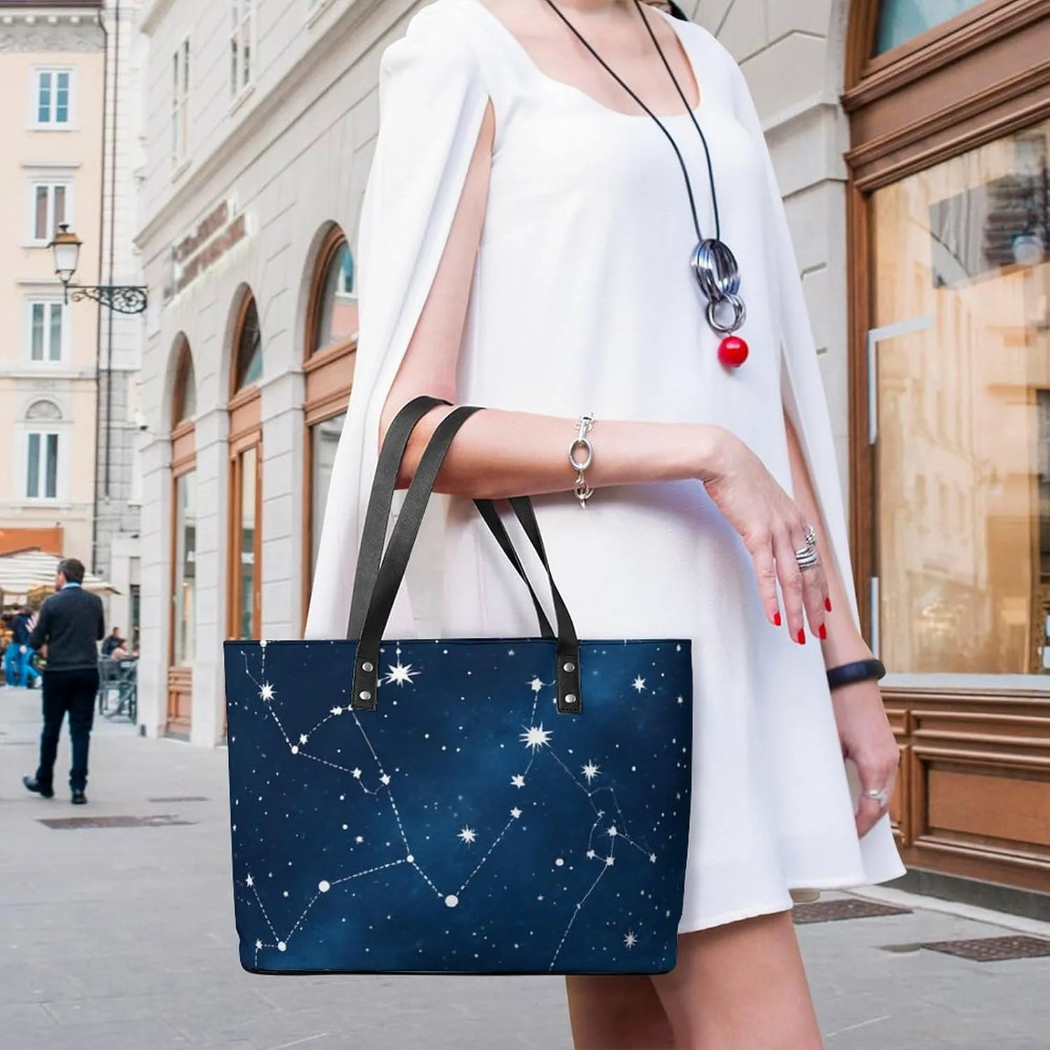 Women's Large Capacity Travel Tote Bag Waterproof Durable Shopping Handbag