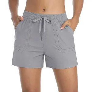 Women's Outdoor Shorts with Pockets Quick Dry Lightweight