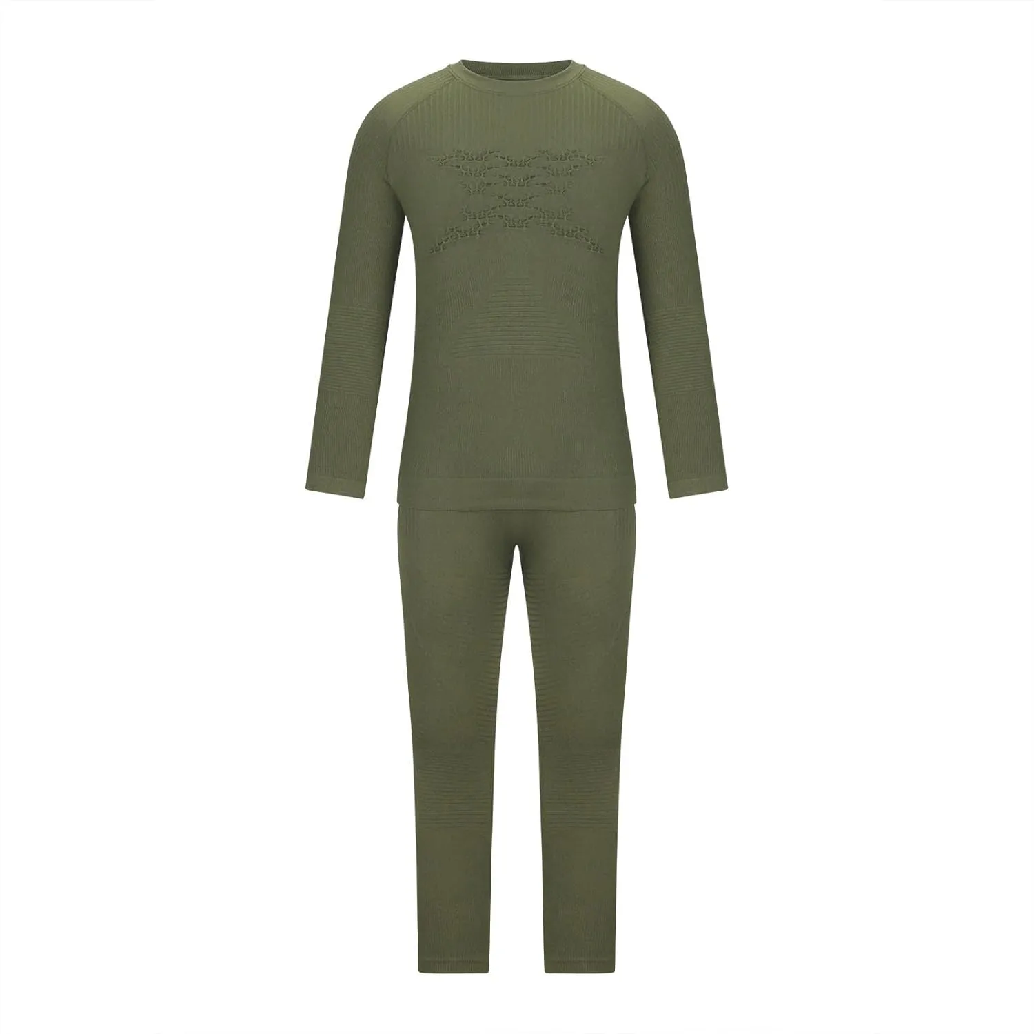 Womens Ski Base Layers Ladies Thermal Underwear Set Long Sleeve Sports T-Shirt Top Bottoms Warm Compression Set