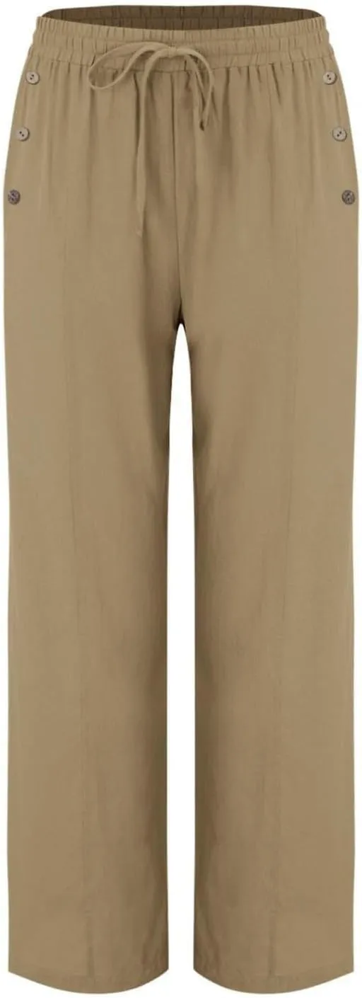 Womens Wide Leg Harem Pants Winter Vintage Yoga Palazzo with Pockets Barrel Pants Water Resistant