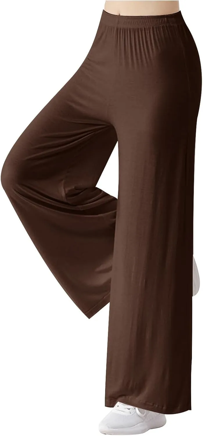 Work Out Athletic Yoga Pantyhose for Women High Cut Flared Wide Leg Pants Pantyhose Stockings Sweat Pants Women