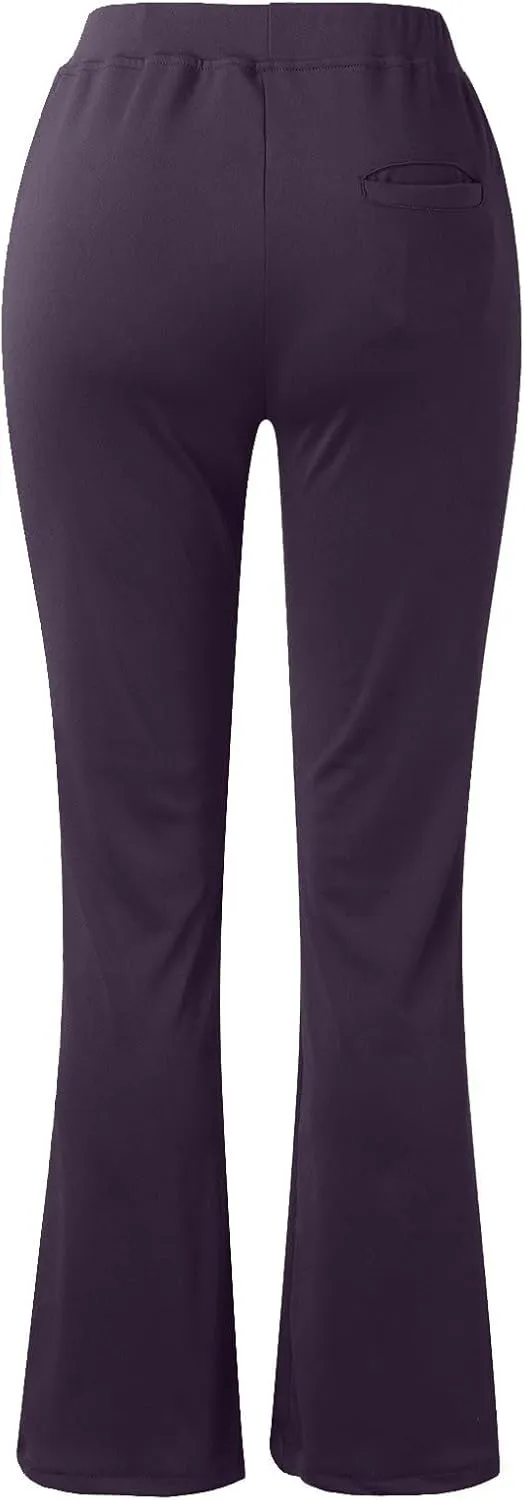Work Pants Womens High Waisted Yoga Legging Dressy Casual 2025 Outfits Stretchy Workout Slacks Business Trousers