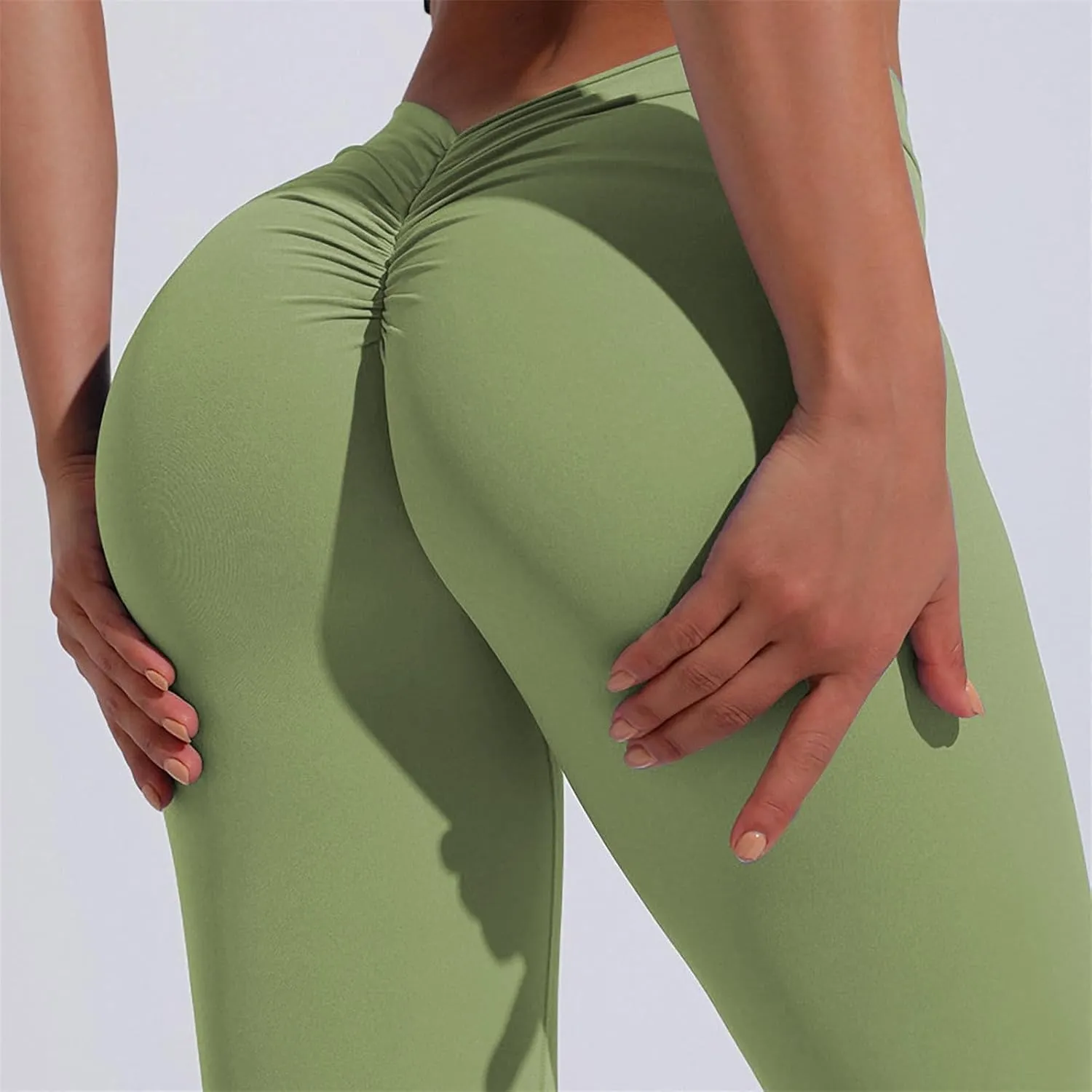 Workout Sets for Women Full Length Micro Elastic Fashion Soft Daily Transparent White Ash S 5XL Fall & Winter Winter