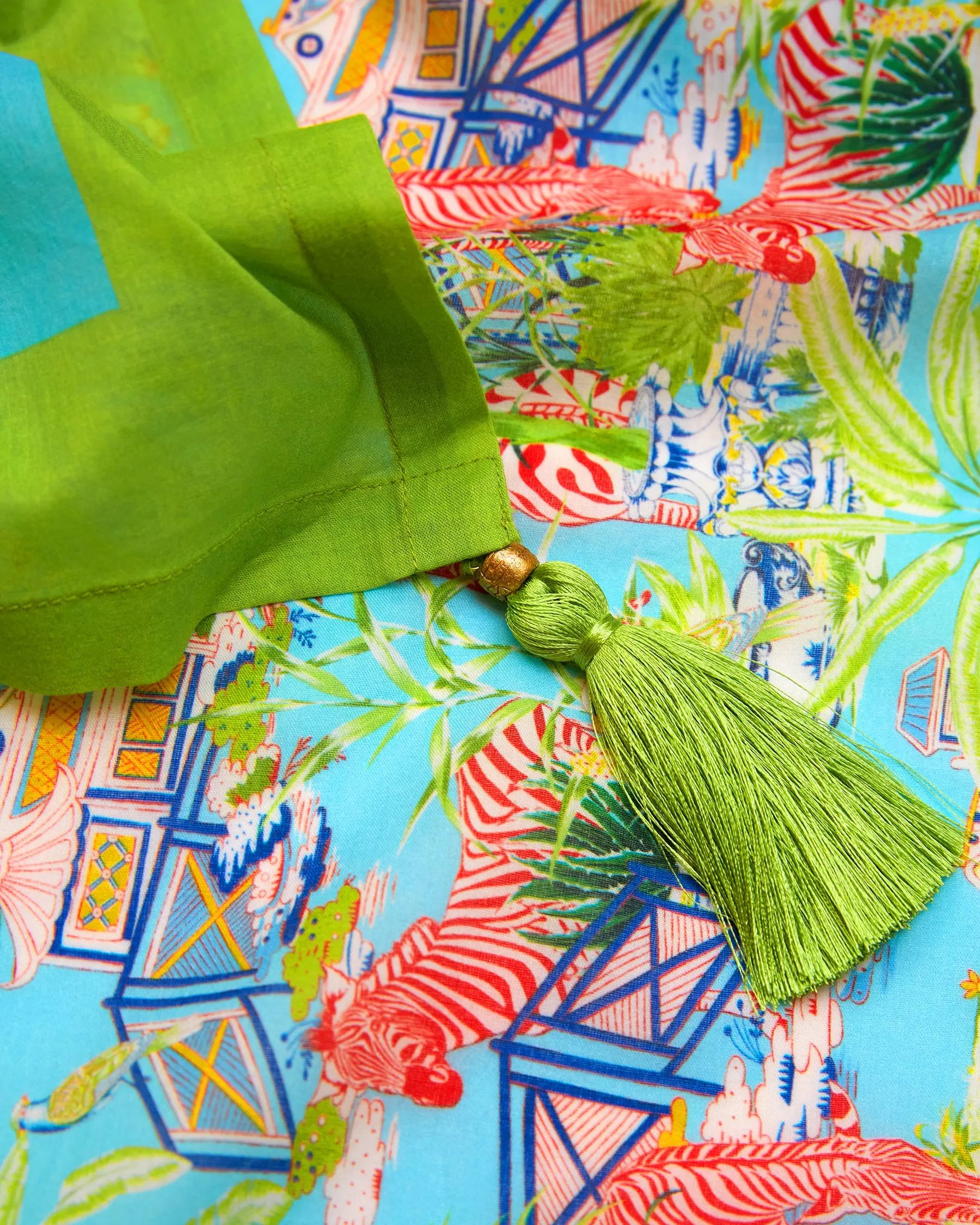 Zebra Fantasy Organic Cotton Pareo
