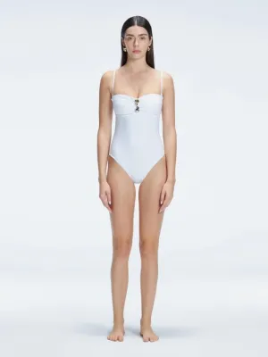Zephyrine White Swimsuit
